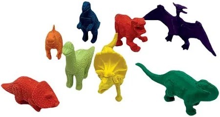 BORRACHA DINOSSAURO C/4